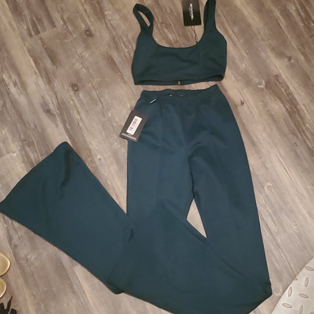 2 piece crop top set